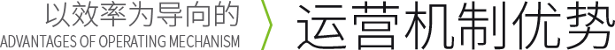 运营机造优势